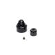 Losi - Shock Cap Set Aluminum Black: Promoto-MX (LOS363001)