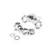 Losi - Aluminum Triple Clamp Set Silver: Promoto-MX (LOS364006)