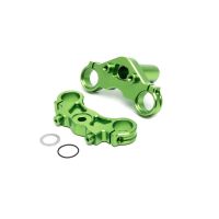 Losi - Aluminum Triple Clamp Set Green: Promoto MX...