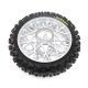 Losi - Dunlop MX53 Rear Tire Mounted Chrome: Promoto-MX (LOS46007)