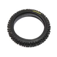 Losi - Dunlop MX53 Front Tire with Foam 60 Shore:...