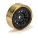 Pro-Line Racing - 1/24 Rock Shooter Brass F/R 1.0 7mm Crawler Wheels (2) Black (PRO281200)