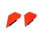 E-flite - Fin Set; Red High Visibility: SR-71 Twin 40mm EDF (EFL02059)