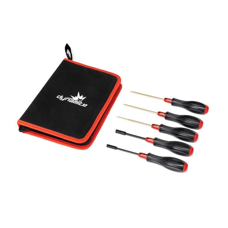 Dynamite - 1/10 Competition Hex & Nut Driver Set (5) (DYNT3040)