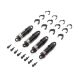 Axial - Oil Shock Set 6mm (.213 lbs/in Red): SCX24 (4) (AXI203002)