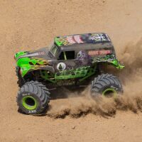 Losi - Mini LMT 4X4 Brushed Monster Truck RTR Grave Digger - 1:18