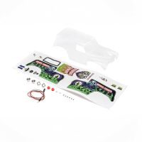 Losi - Body Set Grave Digger Clear: Mini LMT (LOS210045)