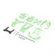 Losi - Cage Set Complete Green: Mini LMT (LOS211049)