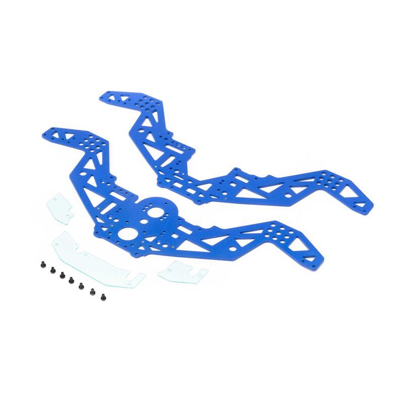 Losi - Chassis Plate Set Blue: Mini LMT (LOS211053)