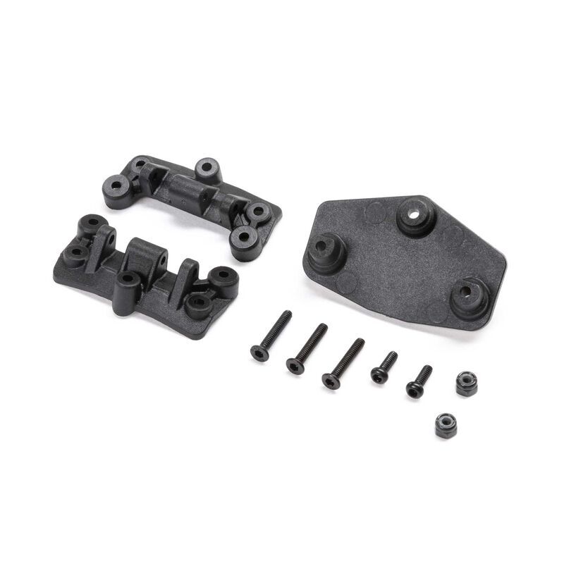 Losi - Upper 4-link Mount and Servo Plate: Mini LMT (LOS212036)