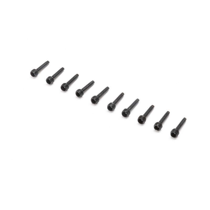Losi - 12mm Wheel hex Screwpins (10): Mini LMT (LOS212051)