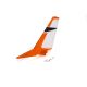 E-flite - Vertical Stabilizer: Viper 70mm Orange (EFL077502)
