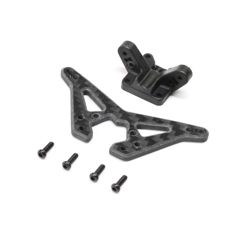 Losi - Carbon Rear Shock Tower: Mini-B BL (TLR314000)