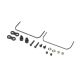 Losi - Front Sway Bar Set: Mini-T 2.0 Mini-B BL (TLR314001)