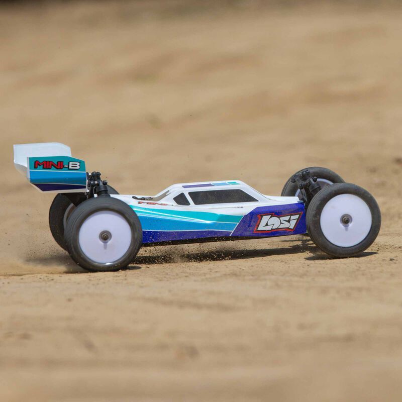 Losi - 1/16 Mini-B 2WD Buggy Brushless RTR Blue (LOS01024T2)