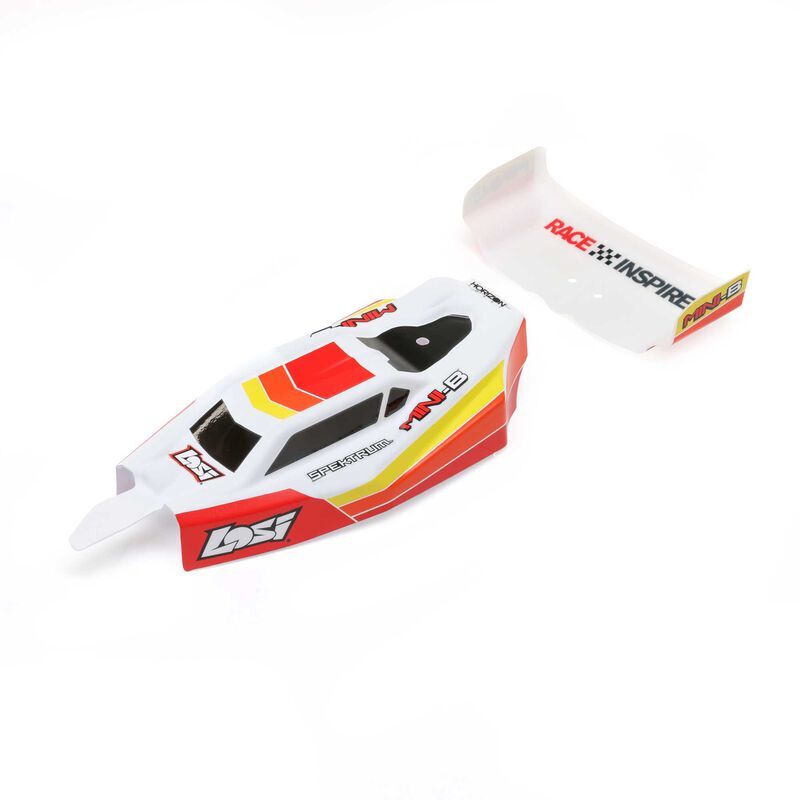 Losi - Body & Wing Red: Mini-B BL (LOS210024)