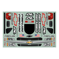 Pro-Line Racing - 1/7 Pre-Cut 2007 Chevy Silverado Clear Body: Unlimited Desert Racer (PRO362417)