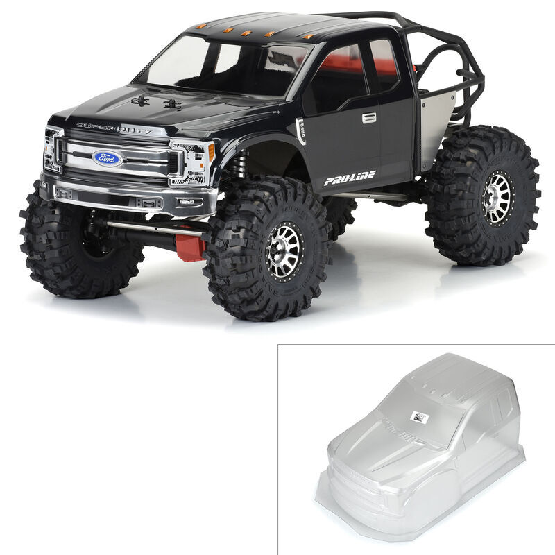 Pro-Line Racing - 1/6 2017 Ford F-250 Super Duty Cab-Only Clear Body: SCX6 (PRO361600)