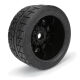 Pro-Line Racing - 1/6 Menace HP BELTED F/R 5.7â€ Tires MTD 24mm Black Raid 8x48 Hex (2) (PRO1020511)