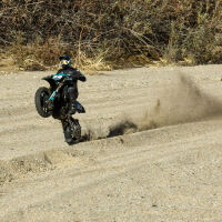 Pro-Line Racing - 1/4 Roost MX Sand/Snow Paddle Rear Tire MTD Black (1): PROMOTO-MX (PRO1023810)