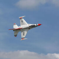 E-flite - F-16 Thunderbirds 70mm EDF Jet BNF Basic with AS3X and SAFE Select (EFL178500)
