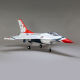 E-flite - F-16 Thunderbirds 70mm EDF Jet BNF Basic with AS3X and SAFE Select (EFL178500)