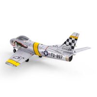E-flite - UMX F-86 Sabre 30mm EDF Jet BNF Basic with AS3X and SAFE Select (EFLU7050)