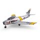 E-flite - UMX F-86 Sabre 30mm EDF Jet BNF Basic with AS3X and SAFE Select (EFLU7050)
