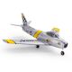 E-flite - UMX F-86 Sabre 30mm EDF Jet BNF Basic with AS3X and SAFE Select (EFLU7050)