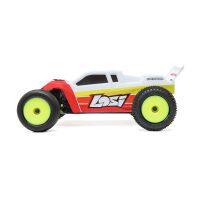 Losi - 1/18 Mini-T 2.0 V2 2WD Stadium Truck Brushless RTR Red (LOS-1056T1)