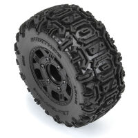 Duratrax - Warthog F/R 2.2/3.0 SC Tires MTD 12 & 14mm 1:10 Black Ripper (2 Stück)