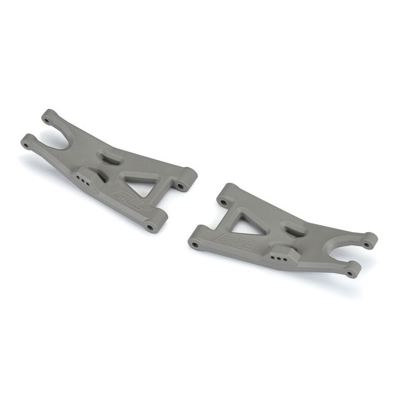 Pro-Line Racing - Bash Armor Front Suspension Arms (Stone Gray) for ARRMA 3S Vehicles (PRO639905)