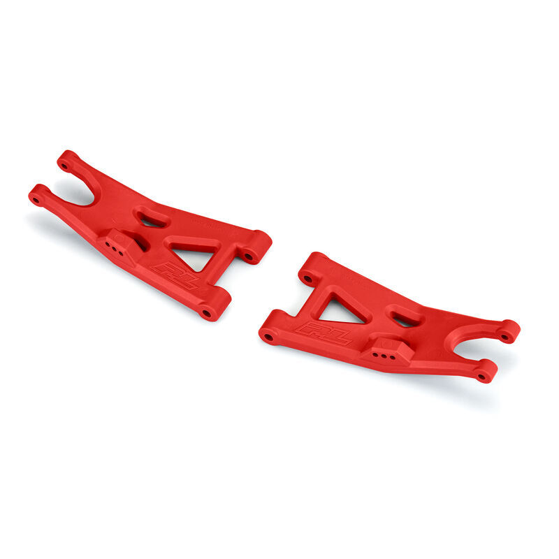 Pro-Line Racing - Bash Armor Front Suspension Arms (Red) for ARRMA 3S Vehicles (PRO639907)