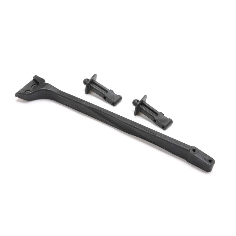 Losi - Rear Chassis Brace Front Body Posts: 8XTE (LOS-1436)