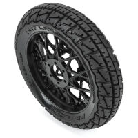 Pro-Line Racing - 1/4 Hot Lap MX S3 Front Tire MTD Black Supermoto Wheel: Promoto-MX (PRO1024410)