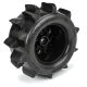 Pro-Line Racing - 1/10 Sand Paw HP BELTED F/R 2.8 MT Tires MTD 12/14mm Black Raid (2) (PRO1024910)