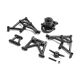 Losi - Rear Cage: 8X Super Lasernut (LOS250056)