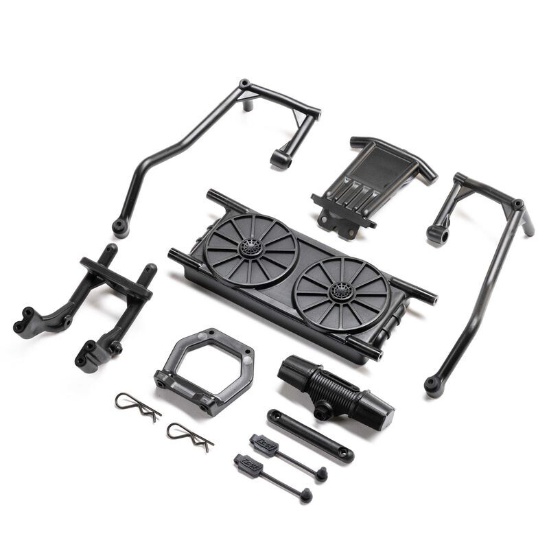 Losi - Bumper Body Post: 8X Super Lasernut (LOS251132)