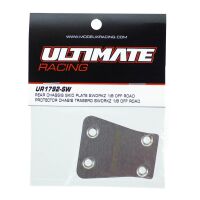 Ultimate Racing - REAR CHASSIS SKID PLATE SWORKZ 1/8 OFF ROAD (UR1792-SW)