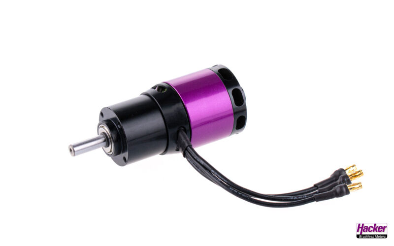 Hacker Motor A30-12 L V2G 6-Pole kv 2800 + 6,7:1 (4250320273400)