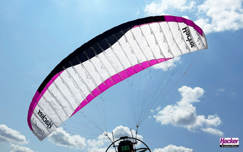 Para-RC - Gleitschirm Cloud 1.5 lila