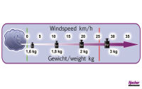 Para-RC - Gleitschirm Cloud 1.5 blau