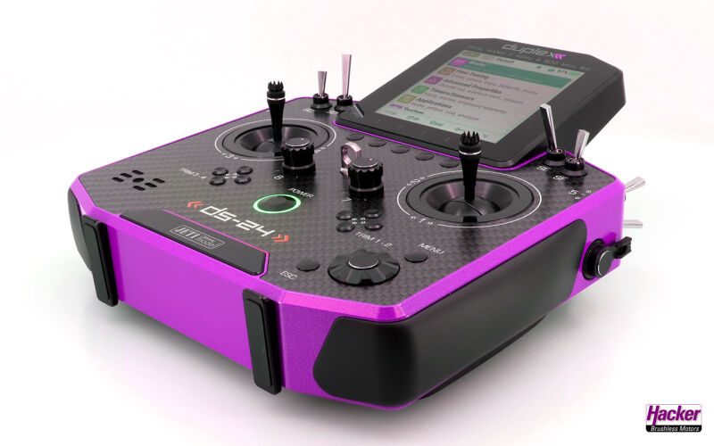 DS-24 II Handsender Carbon Line purple