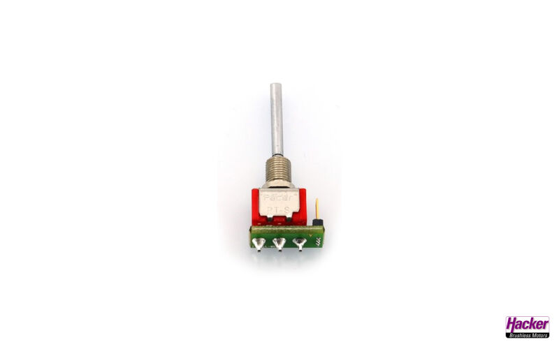 2-Wege Momenttaster (lang) mit Mittelstellung Jeti DS-24 II Sender
