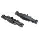 Losi - Aluminum Axle Housing Set Black: Mini LMT (LOS312008)