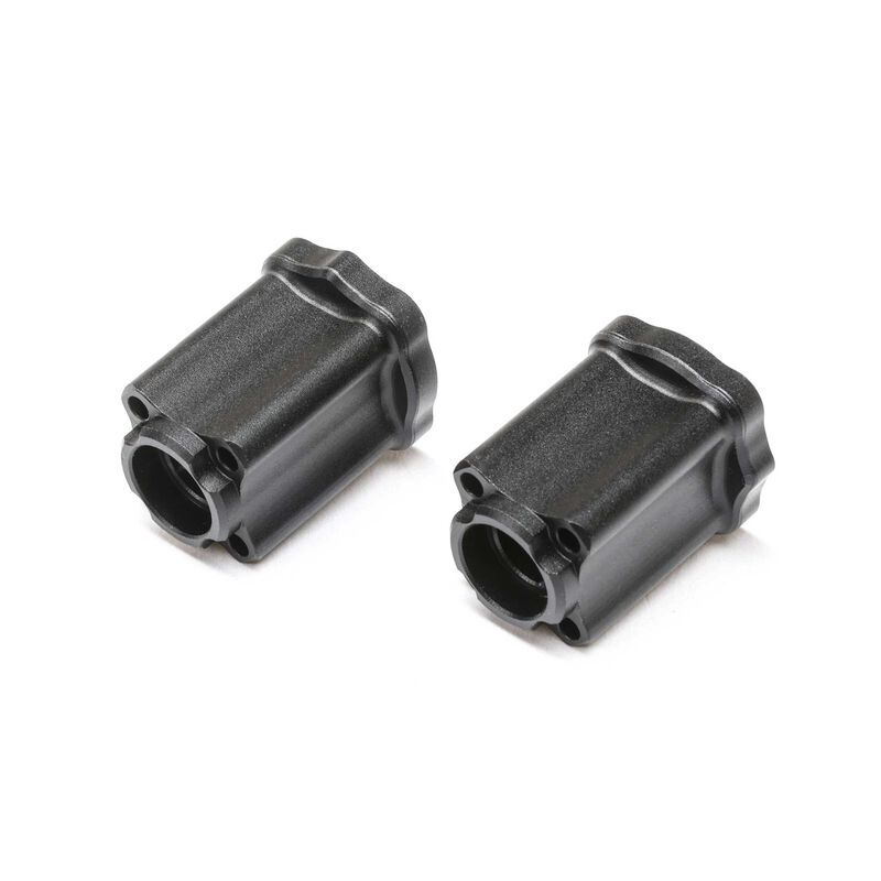 Losi - Aluminum Axle Mount Rear 0deg Black: Mini LMT (LOS312009)