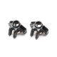 Losi - Aluminum Steering Spindle Set Black: Mini LMT (LOS314007)