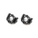 Losi - Aluminum Spindle Carrier Set 5deg Black: Mini LMT (LOS314012)