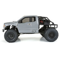 Pro-Line Racing - 1/10 2017 Ford F-250 Super Duty Cab-Only Clear Body 12.3 WB Crawler (PRO361900)