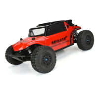 Pro-Line Racing - 1/10 Mirage TT F/R 2.2/3.0 12mm & 14mm Black Raid Wheels (2) (PRO1024811)